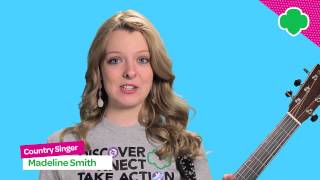 Madeline Smith talks about the 2014 Girl Scout National Convention [upl. by Queston]