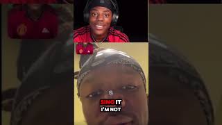 Speed gets ksi to sing thick of it on call [upl. by Deeas]