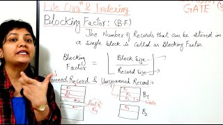 Blocking Factor In File Organization  Spanned Unspanned Records  DBMS Session 48 [upl. by Christiana]