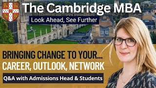 The Cambridge Judge MBA Acceptance Rate GMAT Placements Requirements Class Profile [upl. by Gabriele]