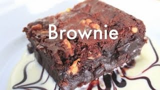 Cómo Hacer Brownie de Chocolate con Nueces  Receta Mejorada [upl. by Hills]