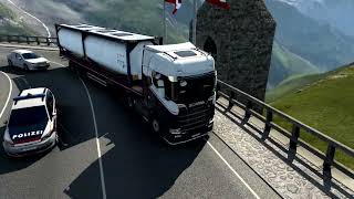 AUSTRIAN ALPS  EURO TRUCK SIMULATOR 2  CARGO FUEL TANKER  KLAGENFURT  SALCBURG [upl. by Tareyn11]