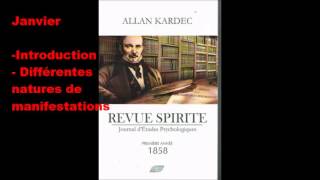 Revue Spirite 1858 Allan KARDEC 12 Livre Audio [upl. by Germann199]