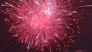 Fireworks at Tivoli Gardens Copenhagen Denmark gets new King and Queen [upl. by Waal]