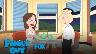 Quagmire Asks Courtney If Shell Move In  Season 17 Ep 15  FAMILY GUY [upl. by Nahsaj]