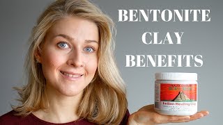 WHAT IS BENTONITE CLAY amp BEST WAYS TO USE IT [upl. by Enoob]