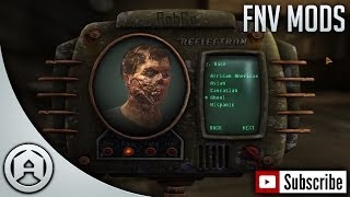 Fallout New Vegas Mods Playable Ghoul Race [upl. by Eellah]