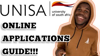 HOW TO APPLY ONLINE AT UNISA FOR 2024  UNIVERISTY [upl. by Ennyroc]