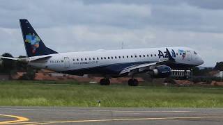 Pouso do Embraer 190200 IGW PRAXA  Aeroporto de Teresina Senador Petrônio Portella [upl. by Redliw481]