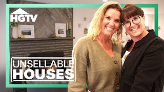 Remodeling a Gross Rental Home for First Time Buyers  Unsellable Houses  HGTV [upl. by Howlend315]