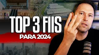 3 MELHORES FUNDOS IMOBILIÁRIOS PARA O ANO QUE VEM  Vale a pena INVESTIR em FIIS pensando em 2024 [upl. by Anua]