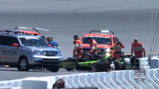 2014 Jack Hawksworth Pocono Practice 2 Crash [upl. by Eladnar]