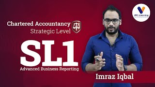 Advanced Business Reporting ABR  SL1  Chartered Accountancy  Imraz Iqbal  JMC vLearning [upl. by Minnie]