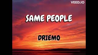 Driemo  Same people Mzaliwa album Lyrics [upl. by Iglesias]