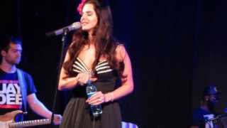 Lana del Rey  Summertime Sadness  smoking on stage Live in Madrid 2013 [upl. by Niak854]