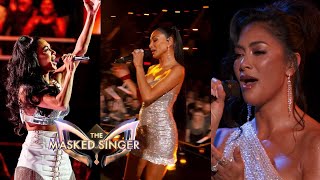 The Masked Singer  Nicole Scherzinger  All Performances [upl. by Eneloc]