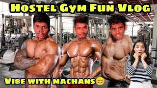 Erode Sengunthar Engineering College  Hostel Gym Vlog  Day In My college Vlog  Thudupathi  Tamil [upl. by Bee]