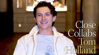 Tom Holland Shares His Close Collabs With Zendaya Robert Downey Jr amp More [upl. by Lledor]