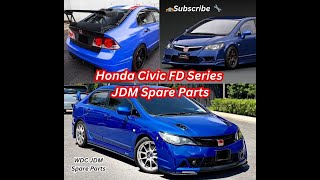 Honda Civic FD Series JDM Spare Parts 🔥 [upl. by Mattah730]