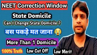 State Domicile Can I Change State Domicile During Correction 🤔  More Than 1 Domicile Allowed 💯 [upl. by Nonnag]