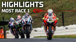 WorldSBK Race 1  2022 Czech Round [upl. by Kira]