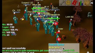 Runescape Classic PK War  RSCEmulation [upl. by Odrautse]