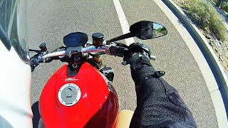 2015 Ducati Monster 1200 S  Test Ride Review [upl. by Iror249]