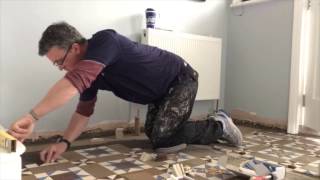 Victorian floor tile restoration by Paul Johnson [upl. by Griffis677]