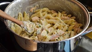 Smoked Salmon Pasta [upl. by Sholom582]