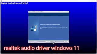 How to install realtek audio driver windows 11 [upl. by Rehpotsihc]