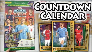 NEW Opening A MATCH ATTAX 202324 COUNTDOWN CALENDAR  Exclusive Festive Cards Festive Edition [upl. by Suired]