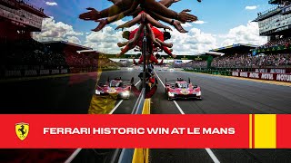 Ferrari Historic Win at Le Mans [upl. by Reginnej853]