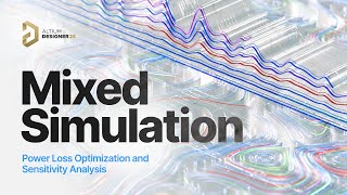 Mixed Simulation Pt5 Power Loss Optimization amp Sensitivity Analysis [upl. by Xonk441]