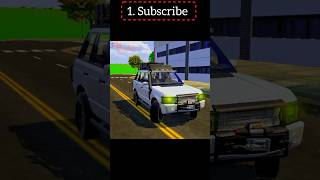 New Car Range rover 2  New update in Indian Vehicle Simulator 🚜 3d game 🎯 biggaming shorts gta5 [upl. by Aiyt]