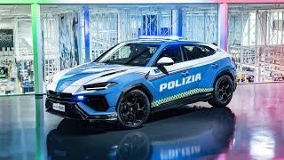 Urus Performante enters into service with the Italian State Police [upl. by Yticilef767]