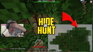 Minecraft Hide or Hunt but with PROXIMITY CHAT [upl. by Aihsetal]