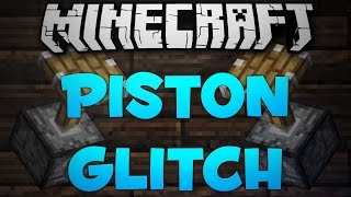 Minecraft 181 Piston Glitch [upl. by Yug]