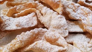 Chiacchiere croccanti di carnevale [upl. by Elahcim]