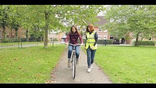 How to teach an adult to ride a bike quickly and simply  Cycling UK [upl. by Akeemahs]