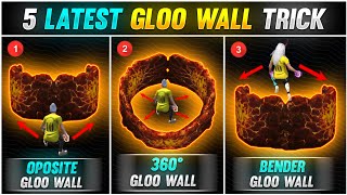 5 New Bender Gloo Wall  Onetap Headshot Trick  Bender Gloo Wall amp Headshot Trick  Fast Gloo Trick [upl. by Adgam698]