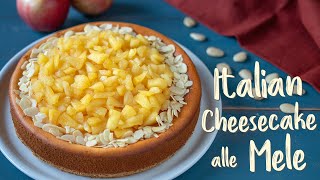 CHEESECAKE ITALIANA ALLE MELE DI BENEDETTA Ricetta Facile  APPLE ITALIAN CHEESECAKE Easy Recipe [upl. by Sokairyk]