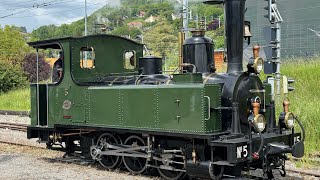 Footplate ride  Blonay Chamby  Full line [upl. by Ainoyek110]