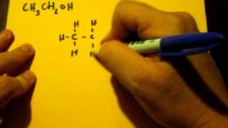 Lewis Dot Structure of CH3CH2OH Ethanol [upl. by Jo-Anne]