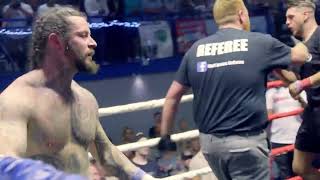 Alex Etherington vs Keiron Medlock Light Heavyweight title fight [upl. by Yartnoed592]