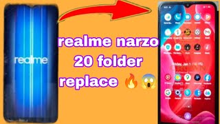 realme narzo 20 folder replace  realme narzo 20 combo replace  realme narzo 20 mobile repairing [upl. by Vial]