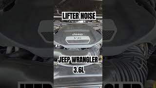 Dodge Chrysler Jeep Ram notorious lifter noise lifter tapping loud engine noise 36L V6 MOPAR Engine [upl. by Mitzl]