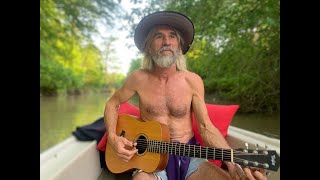 Driftwood John Rusky plays My Home is in Your Heartlandsquot Sunflower river in Clarksdale Miss [upl. by Guendolen]