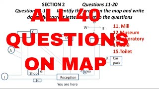 IELTS Listening maps diagrams practice test [upl. by Eatnahc947]