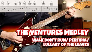 The Ventures Medley Walk Dont Run Perfidia Lullaby of the Leaves [upl. by Akema]