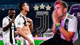 REACCIONO a los GOLES de CRISTIANO RONALDO en la JUVENTUS ÉPICO [upl. by Onitsuj224]